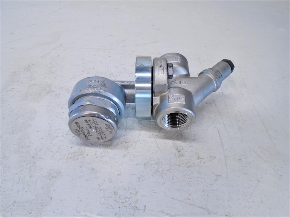 TLV PowerDyne Steam Trap P46UC with 3/4" NPT Blowdown Valve